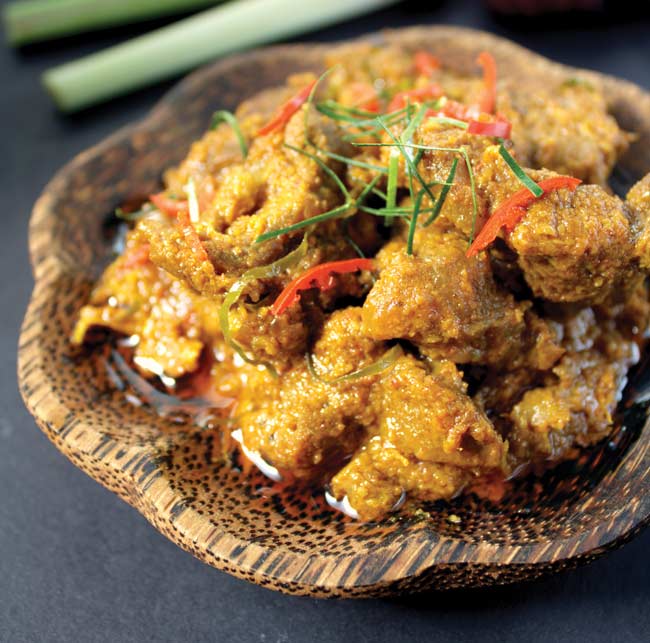 Beef rendang
