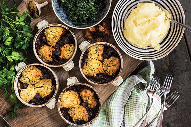 Braised beef Yeo Valley