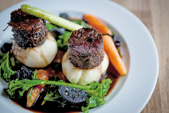 Braised beef