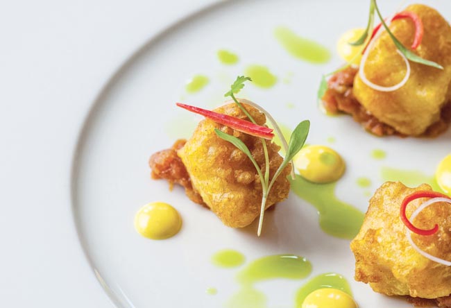 Crispy Cornish Monkfish