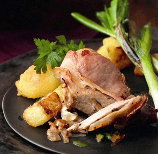 Pheasant Breast in Cider