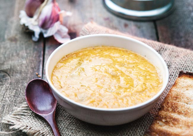 pumpkin and sage soup
