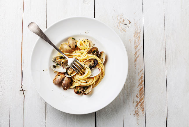 Shellfish linguine