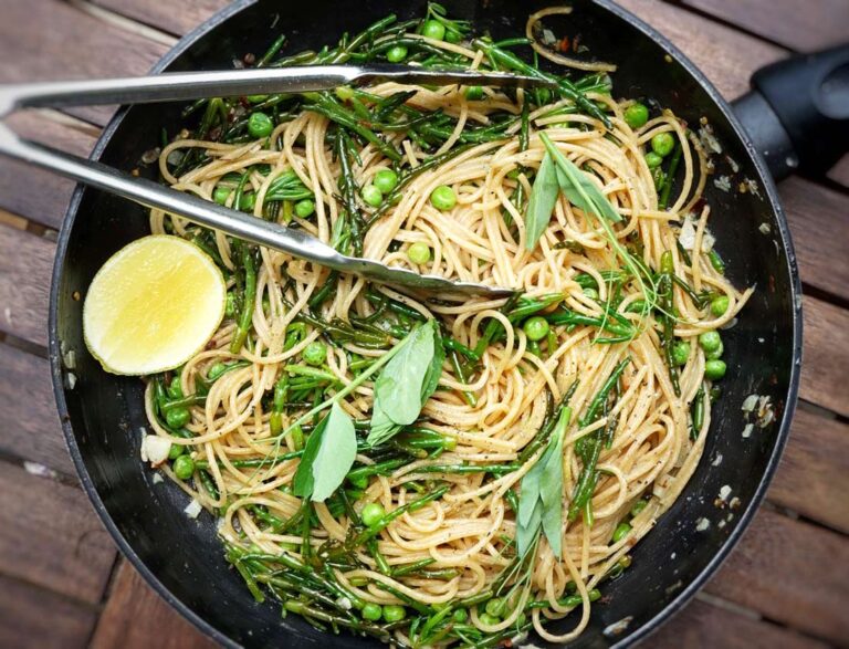 samphire spaghetti recipe