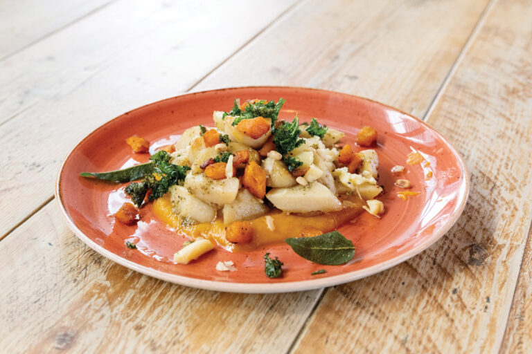Butternut squash gnocchi
