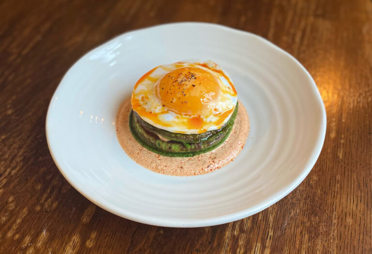 Spinach pancakes