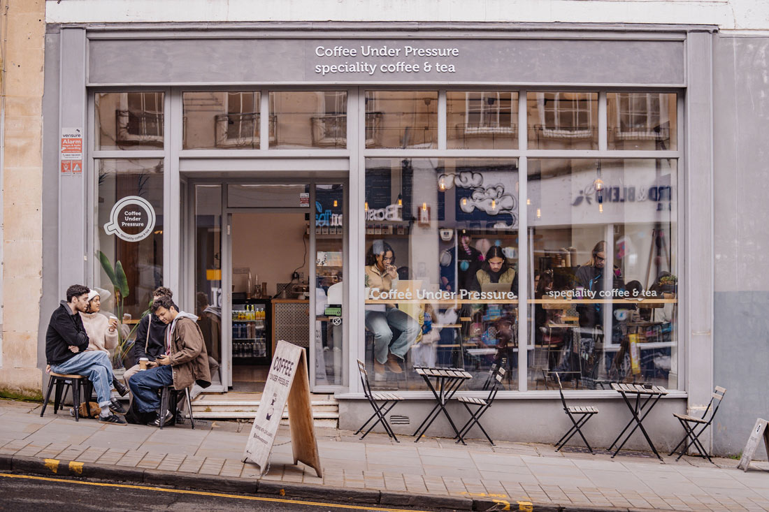 Coffee Under Pressure, cafes in Bristol