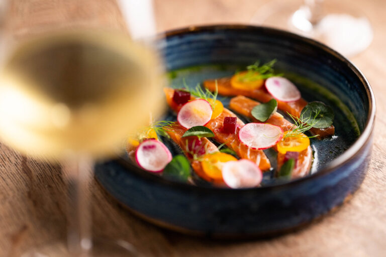 Blood orange trout starter